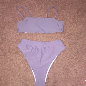 Shein High Wasted Two Piece Swimuit